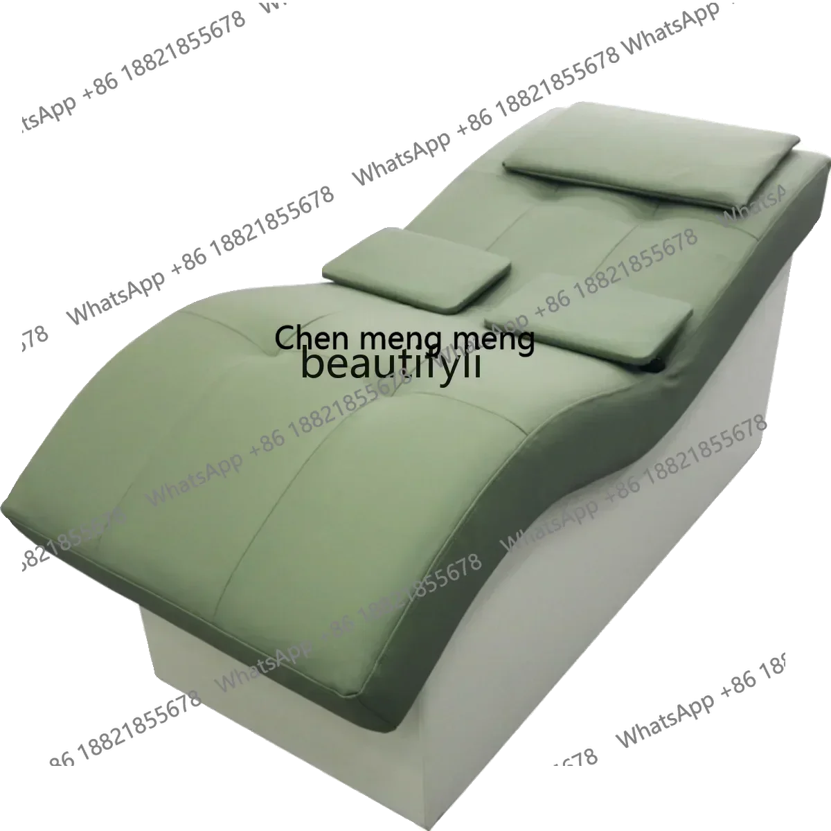 xqBeauty Salon Special Eyelash Nail Tattoo Bed Latex Facial Bed with Cabinet Facial Bed Face Washing Bar