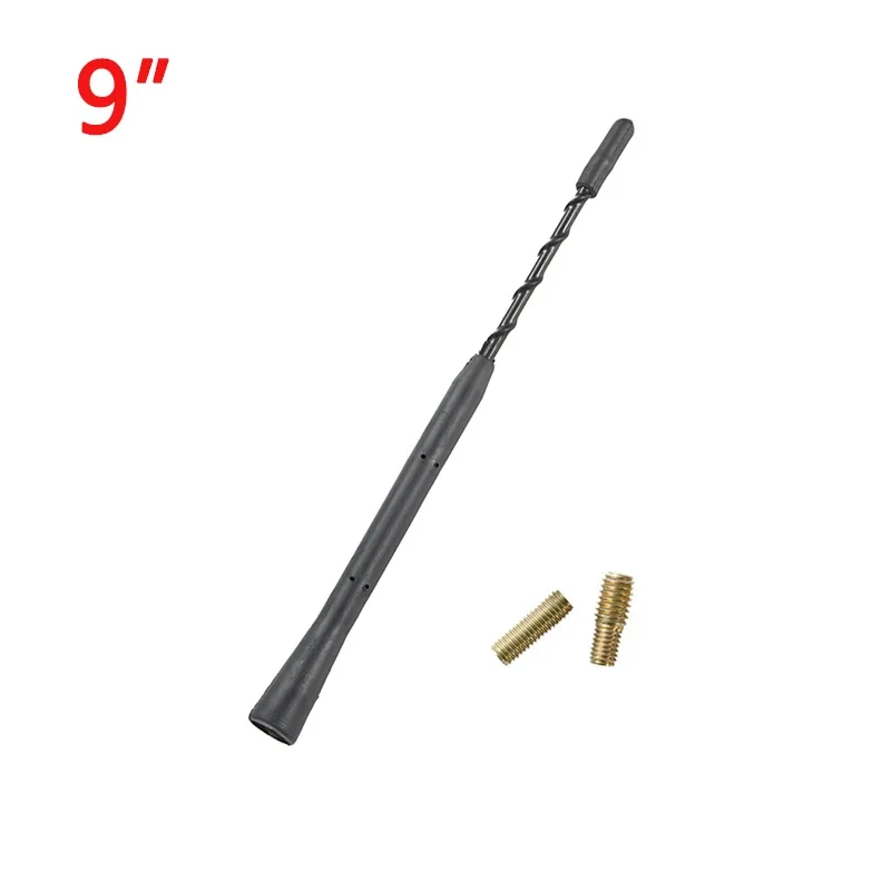 9/11/16 Zoll Universal Auto Anti-lärm Flexible Dach Mast Peitsche Stereo Radio FM/AM Signal Antenne verstärkte Antenne Mit Zwei Schrauben