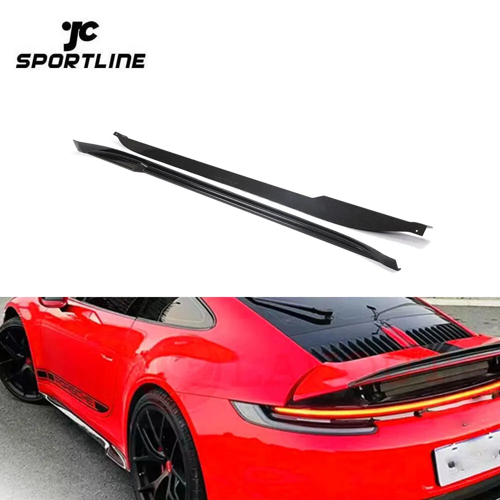 

Modify Luxury 911 992 Dry Carbon Fiber Side Sill Skirts for Porsche 911 992 Carrera 4 S 4S Coupe 2-Door 2019-2020