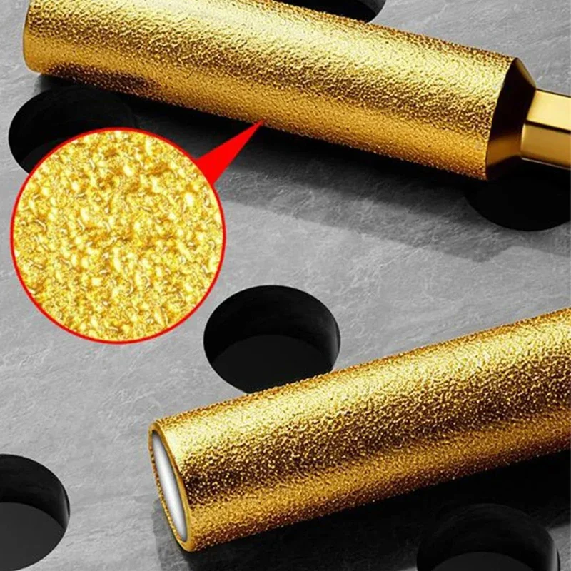 D6 8 10 12 4pcs Diamond Core Bits Dry Drilling Thread Hexagonal Shank Core Drill Bit Hole Saw Ceramic Tile Granite Marble Crown