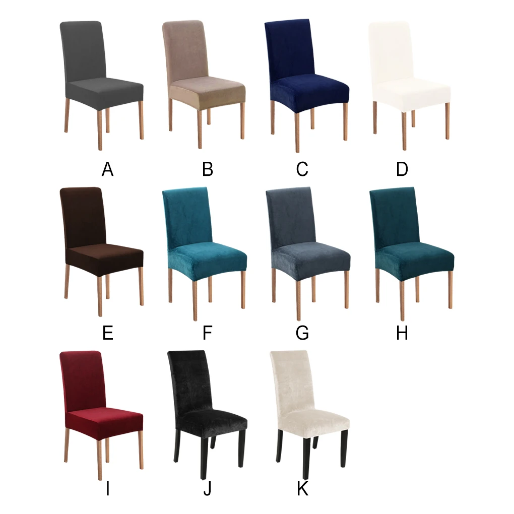 4pcs Polyester Wide Application Protective Chair Covers Chairs Looking New Protection And Decoration