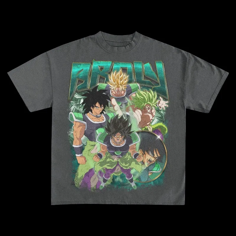 Zomer heren T-shirts Japanse Anime DRAGON BALL Print Kleding Harajuku Y2K Oversized Puur Katoen Mlae DBZ Mode Causale Slijtage