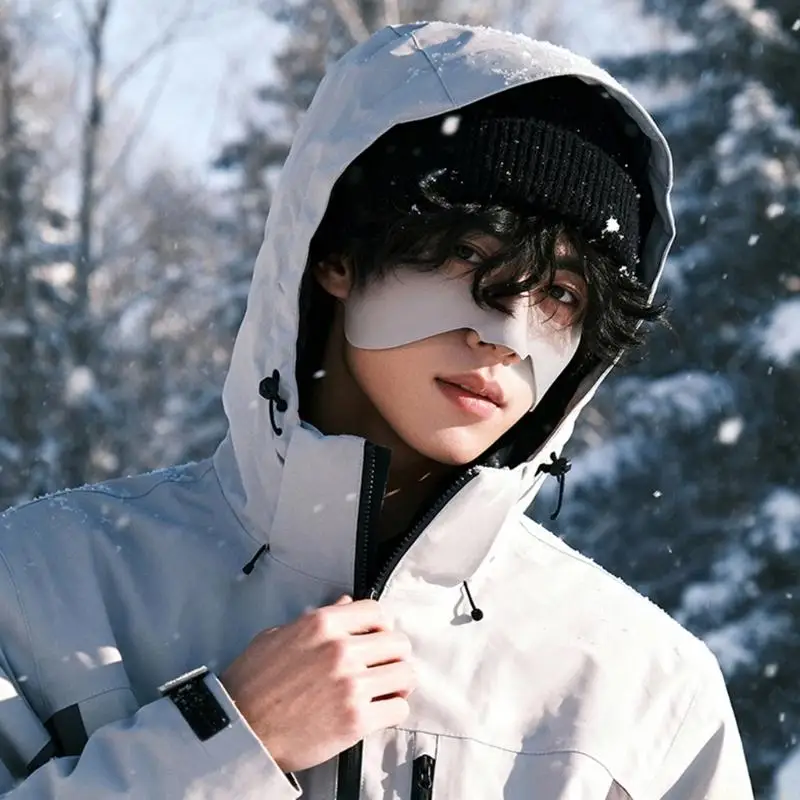 

U2JB Удобная маска для лица с плавным дизайном обеспечивает защиту от ледяного ветра