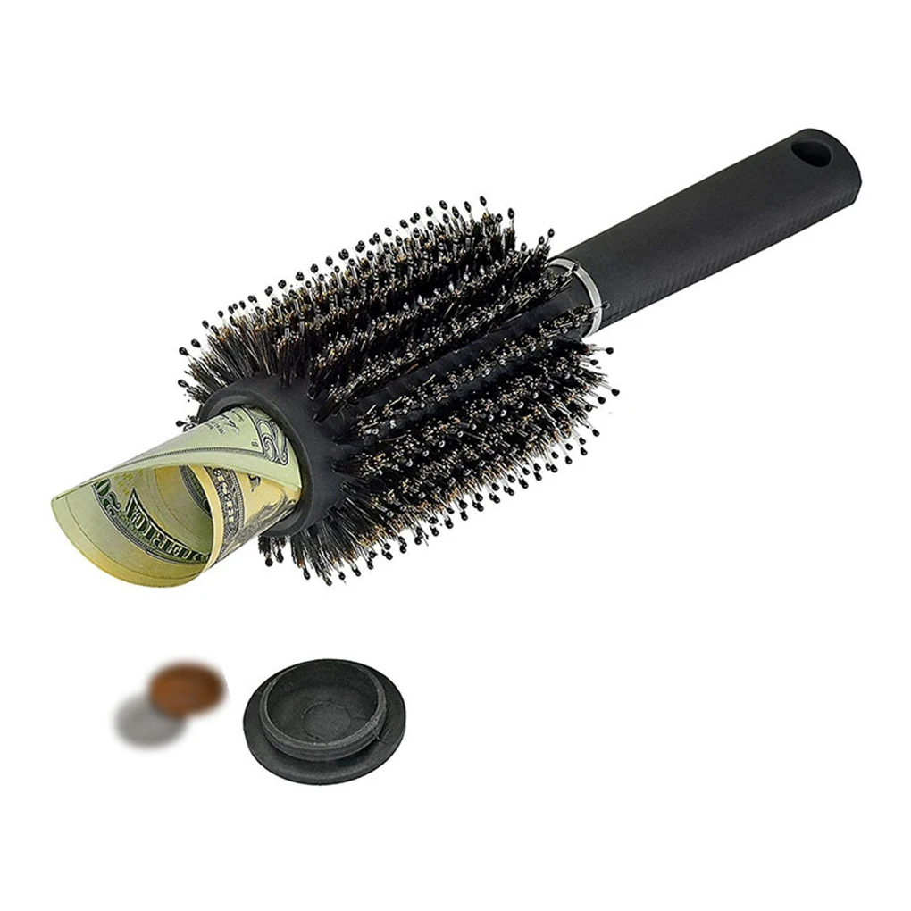 Hair Brush Comb for Hidden Diversion Stash Safe Hide Compartment Functions as an Authentic Brush Perfect for Travel or At Home