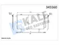 Store code: 345560 internal air conditioning radiator (condenser) INTERSTAR MASTER II ()