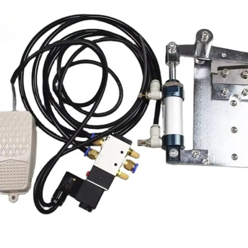 Industrial Sewing Accessories High Post Bed Sweatband Cutting Device Automatic Cutting Sewing Machine CBGZ-810 OEM Support