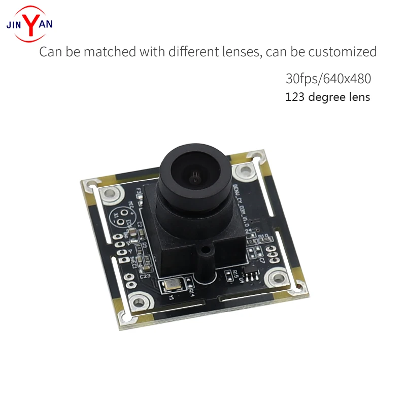 0.3 pixel camera module OV7725 standard UVC protocol USB driver free 640x480@30fps