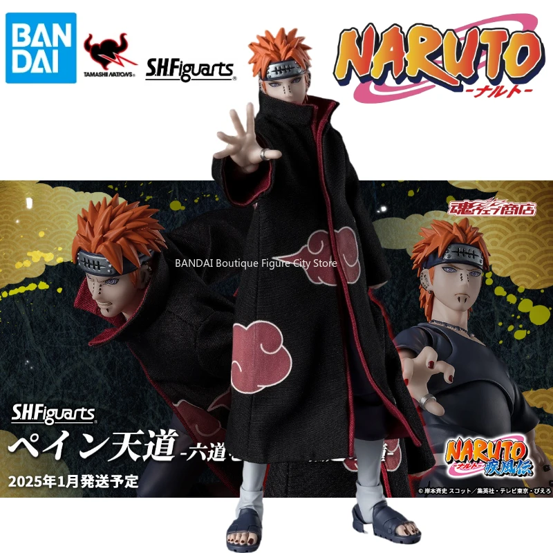 

Pre-sale of The New Bandai SHF Naruto Series Payne Tendo Six Paths Binding Eye Reincarnation Anime Action Figure Model Toy