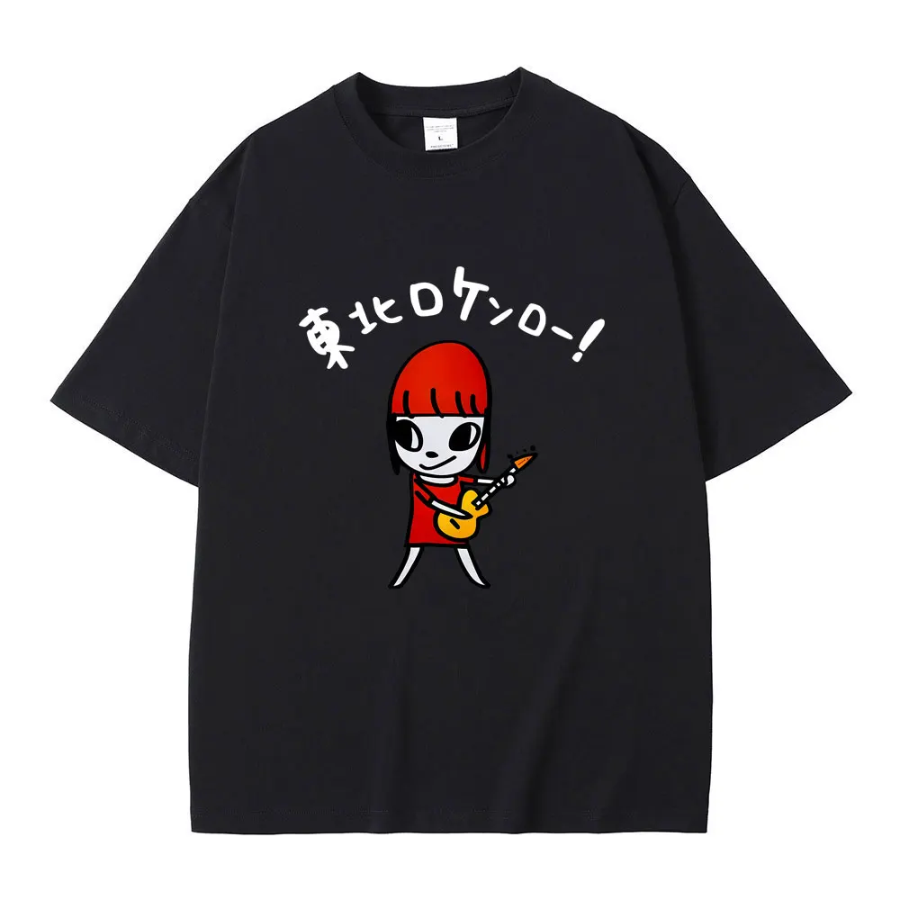 Yoshitomo Nara T-shirt Men Women Casual Vintage Streetwear Male Oversized Japanese Funny T Shirts Unsiex 100% Soft Cotton Tshirt