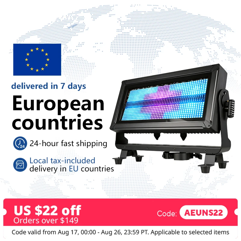 LED 400W 48+12 Wasserdichtes Stroboskoplicht DMX Superhelles Outdoor-Wallwasher-Stroboskoplicht Bühnenbeleuchtungseffekte Konzert DJ Disco