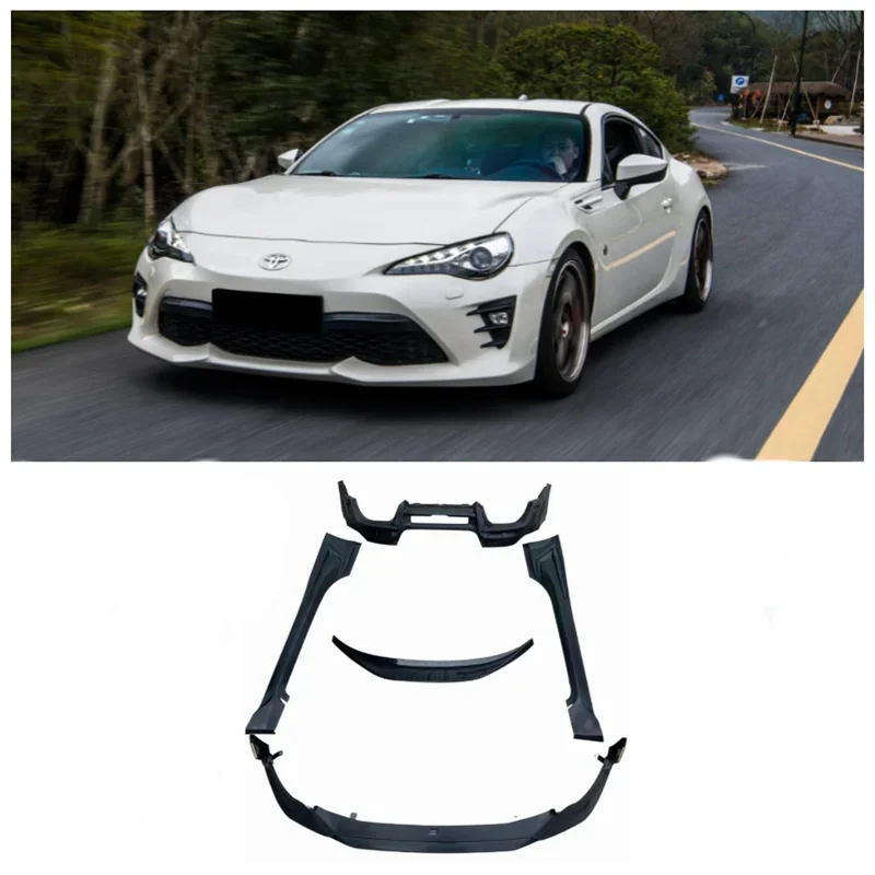 

For Toyota GR86 ZD8 Subaru BRZ 2022 2023+ High Quality ABS Primer Bumper Front Lip Rear Diffuser Spoiler Side Skirts Body Kit