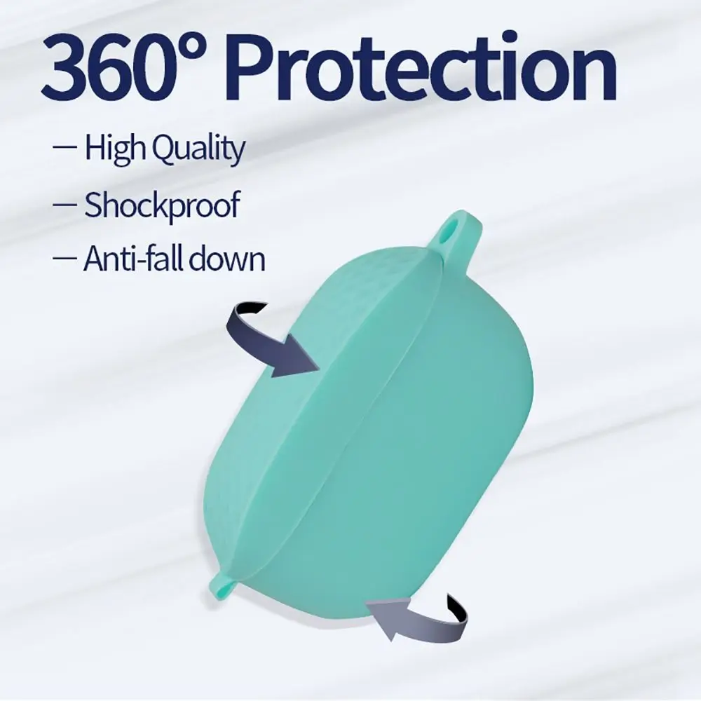 Custodia per auricolari wireless antiurto Custodia per cuffie impermeabile in silicone Custodia morbida trasparente per cuffie per JBL Wave 100TWS da viaggio