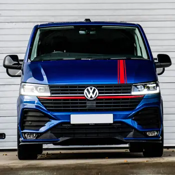 Samolepky na kapotu auta pro Volkswagen VW Transporter T6 T5 Caravelle Multivan Camper Van Bonnet Styling Vinylové samolepky na kapotu Příslušenství 8 nejlepší prodej příslušenství pro VW Multivan - №3