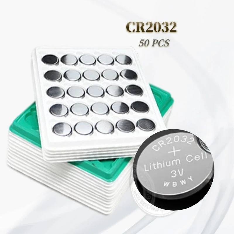 A Full Range of AG Button Batteries 50/100pcs 1.55V  AG13 AG10 AG3 AG4 3V CR2032 CR2025 CR1220 Zinc Manganese