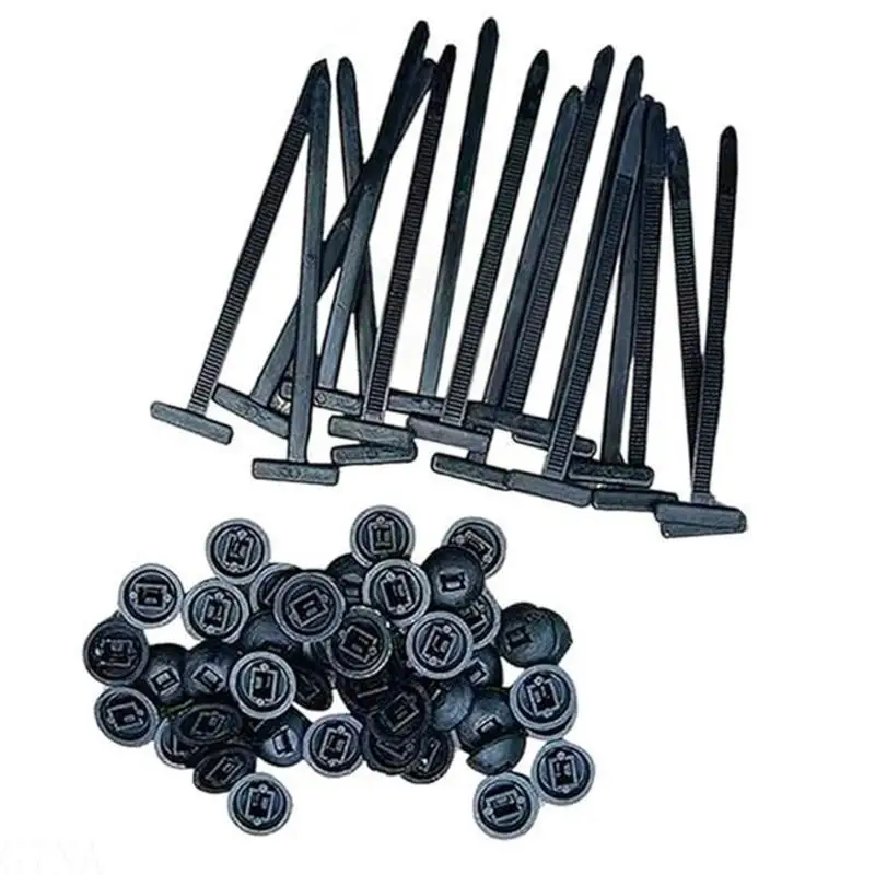 

G7NA Multipurpose Resistant Nylon Cable Straps Auto Locking Clips Wiring Harness Clips for Automotive Industrial Fixing