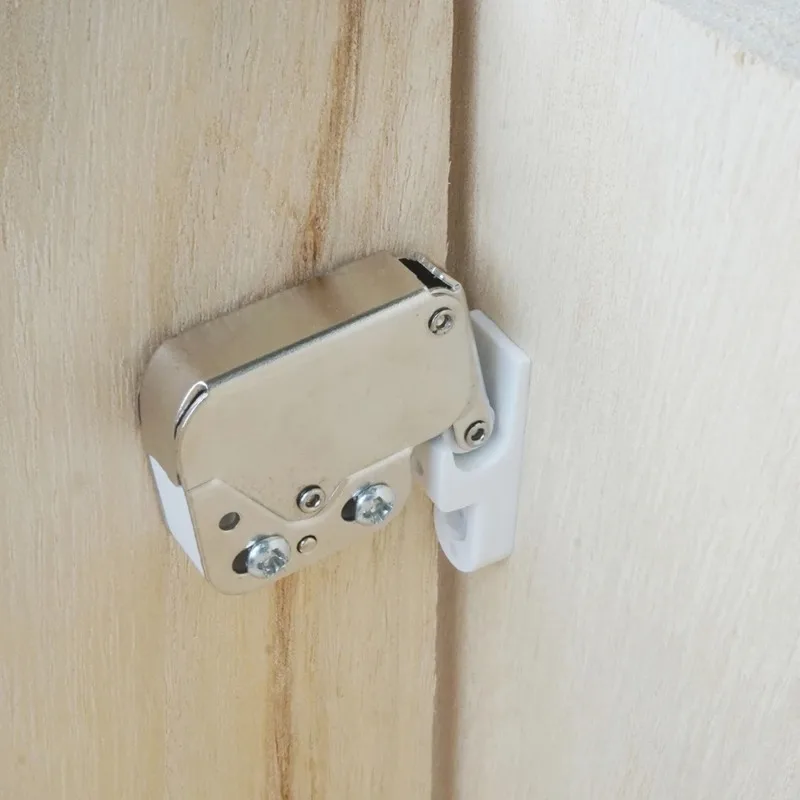 5/2/1 Sets Mini Latch Touch Latch Spring Push to Open Catch For Cabinet Handle-Less Doors