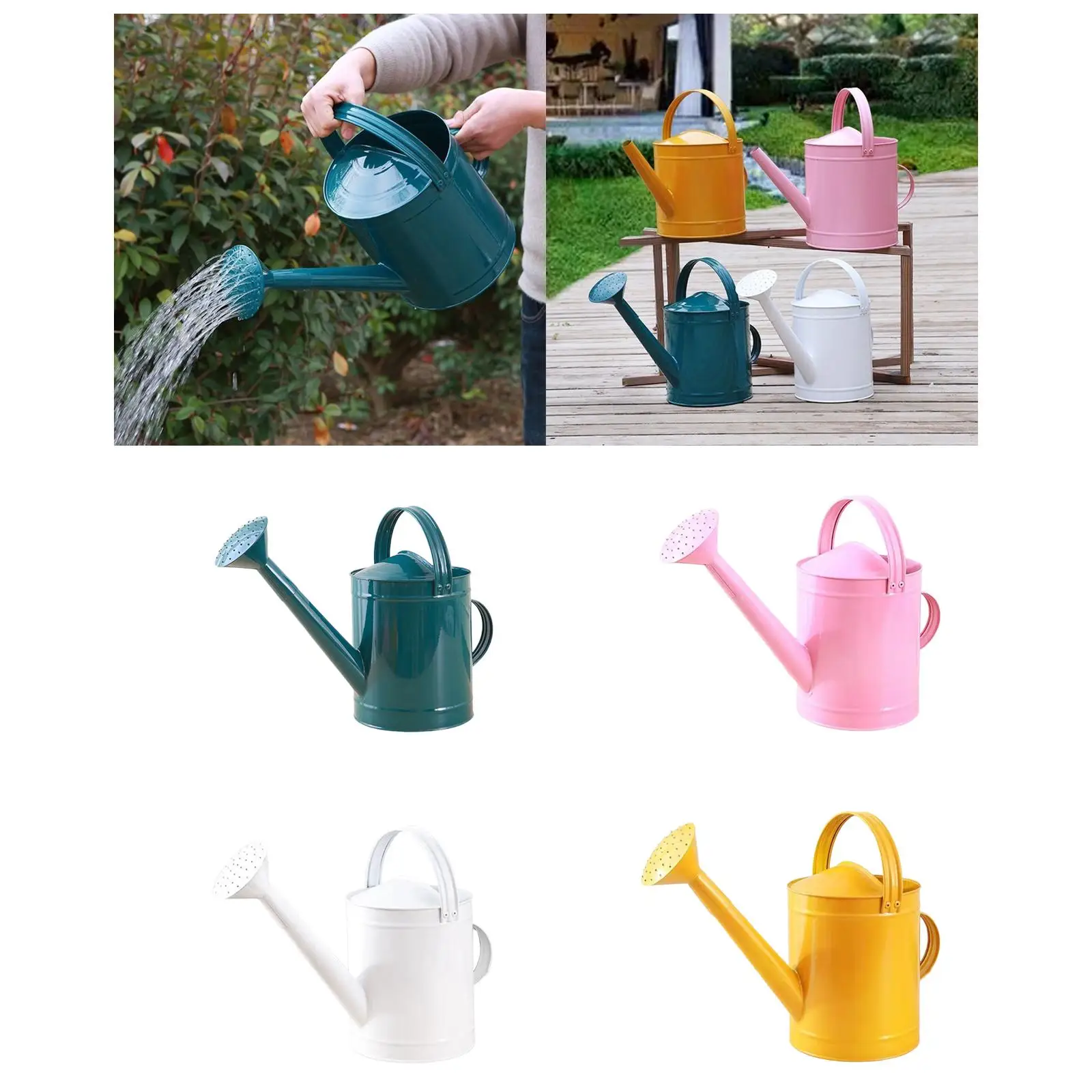 

Watering Can Removable Head 4L for Household Houseplants Indoor & Outdoor