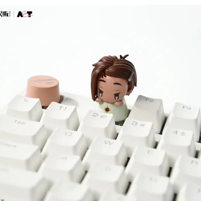 2025 em estoque genuíno alienígena palco série bebê teclas mecânicas surpresa caixa cega estatueta q versão brinquedo ornamento de mesa