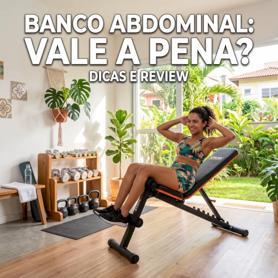 Banco de abdominal: vale a pena para treinar em casa?