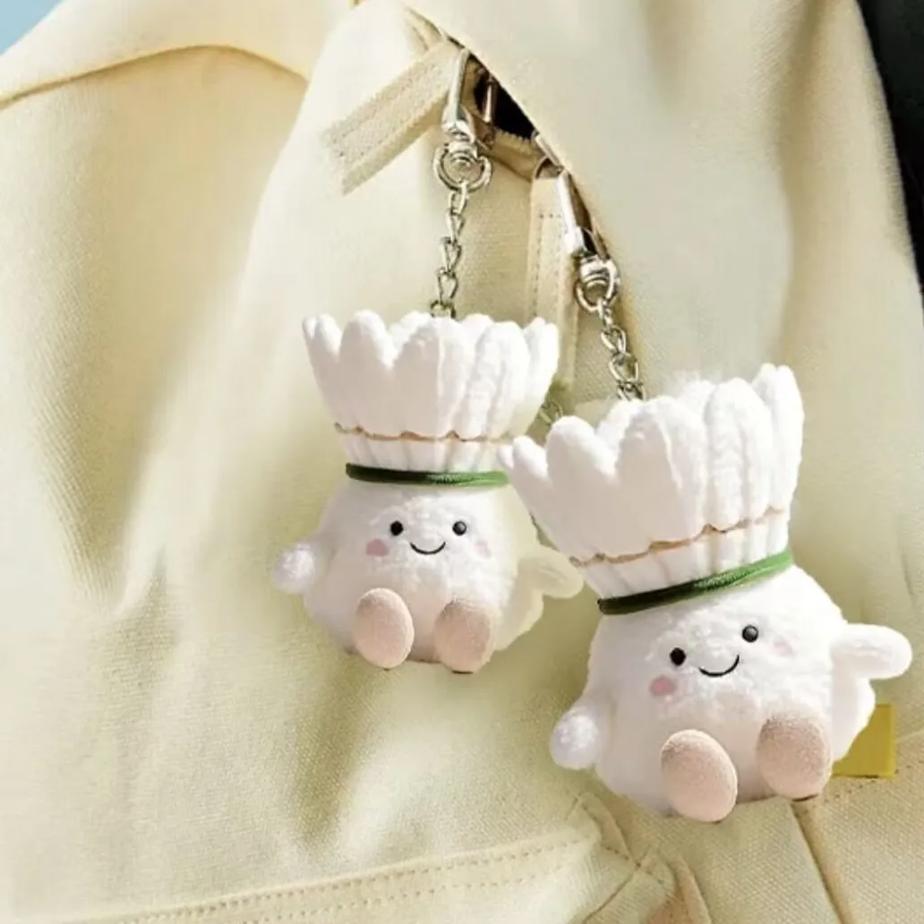 Badminton-themed plush toy keychain backpack accessory plush doll gift