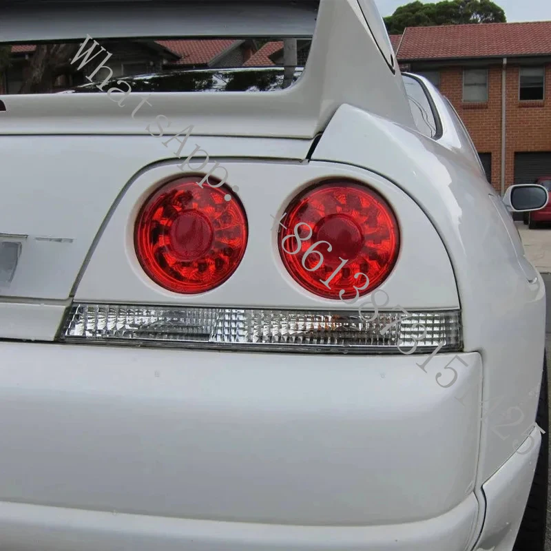 

Suitable Skyline GTR33 Carbon Fiber Tail Light Cover Frame Upgrade