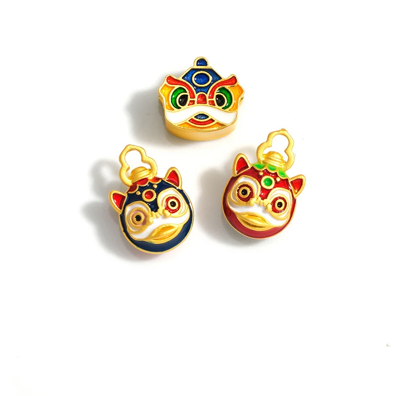 لتقوم بها بنفسك شينغشي المحمص الأزرق الملونة أسماك كوي ، الصين شيك الرياح بالتنقيط النفط ، اكسسوارات حبل اليد ، هدية بالجملة ، جديد