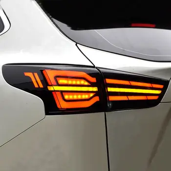 Zadní světla TOYO LED pro Nissan Qashqai 2016-2022 DRL Animation Sekvenční směrová světla LED zadní svítilna 10 nejlepší prodej úprava Nissanu Qashqai - №8