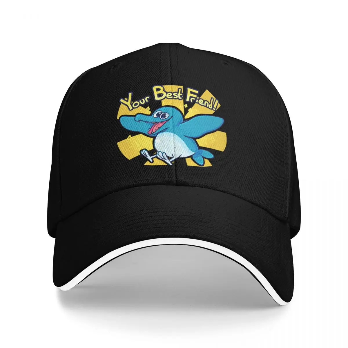 

Your Best Friend - Fin Fin Baseball Cap summer hat Luxury Man Hat fishing hat Gentleman Boy Women's