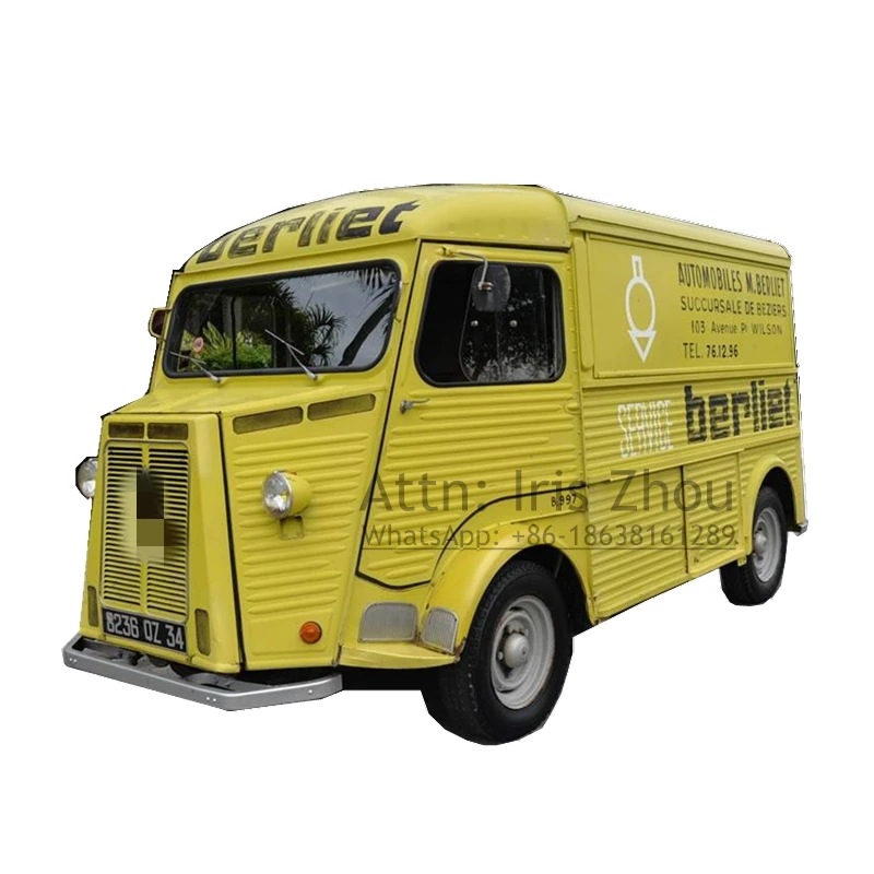 

Retro Kitchen Outdoor Stainless Steel Food Cart trailer/bakery Food Cart Ice Cream Cart