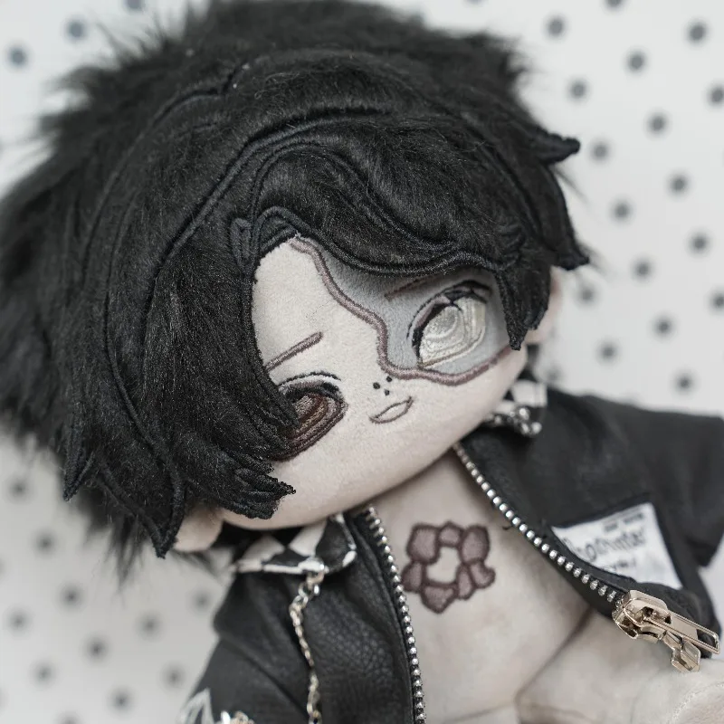 20 cm Anime Spiel Identität V Fool's Gold Kawaii Cosplay Weiche Baumwolle Puppe Körper Mit Skelett Norton Cartoon Spielzeug figuren Fans Geschenke