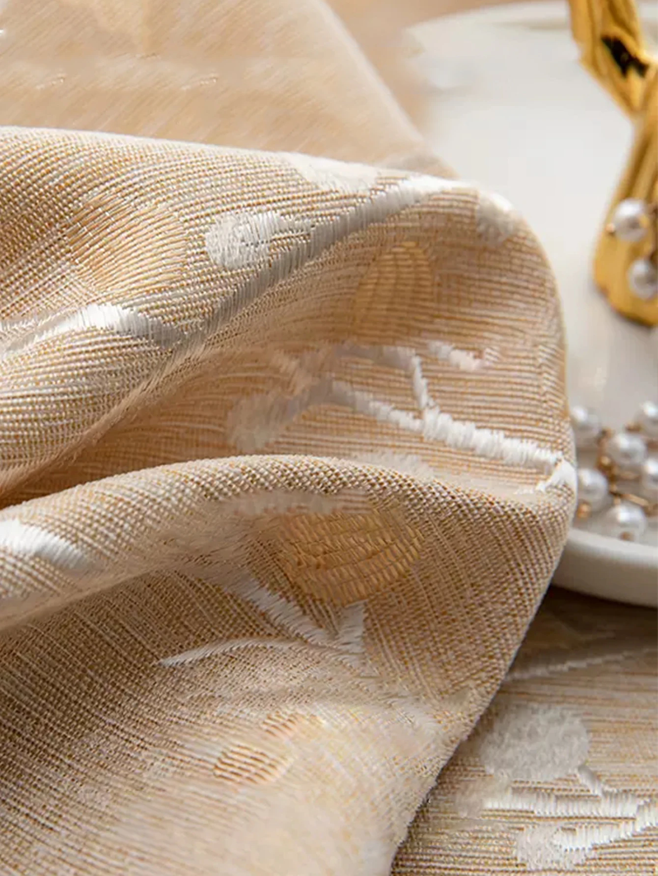 Mid Ancient Retro Curtains With A Light Luxury And High-End Shading Feel