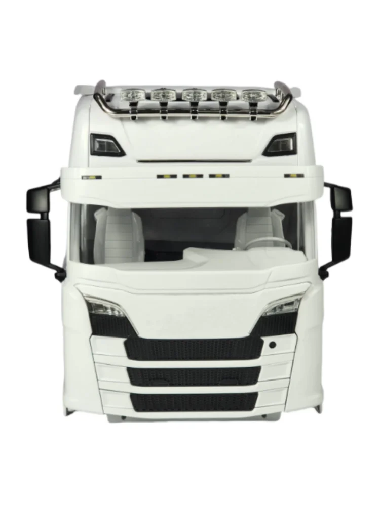 1 Set LED Simulazione Visiera Parasole Lampada Della Luce per 1/14 Tamiya RC Autocarro Con Cassone ribaltabile Per SCANIA 770S 6X4 56368 8X4 56371 Parti di Automobili di Aggiornamento