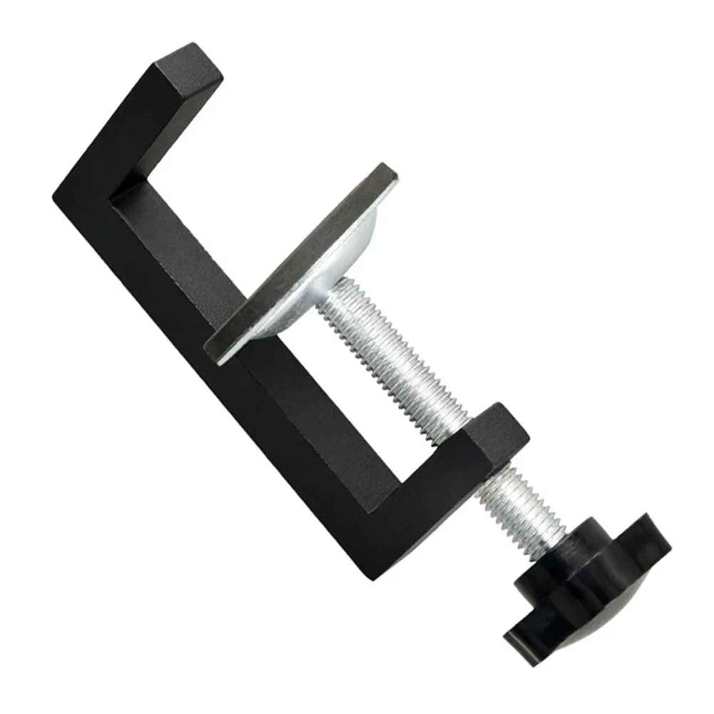 Abrazadera de carpintería de 1 piezas, abrazadera en C para corte de madera y plástico, perforación invertida, Clips en C de 10-57mm para fijación de piezas de trabajo, piezas de herramientas manuales