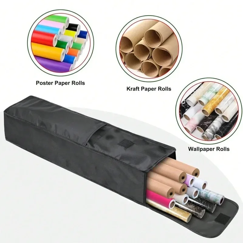 Foldable Gift Paper Storage Container, Sturdy Durable Easy to Operate Multi Functional Home Organizing and Storage Box
