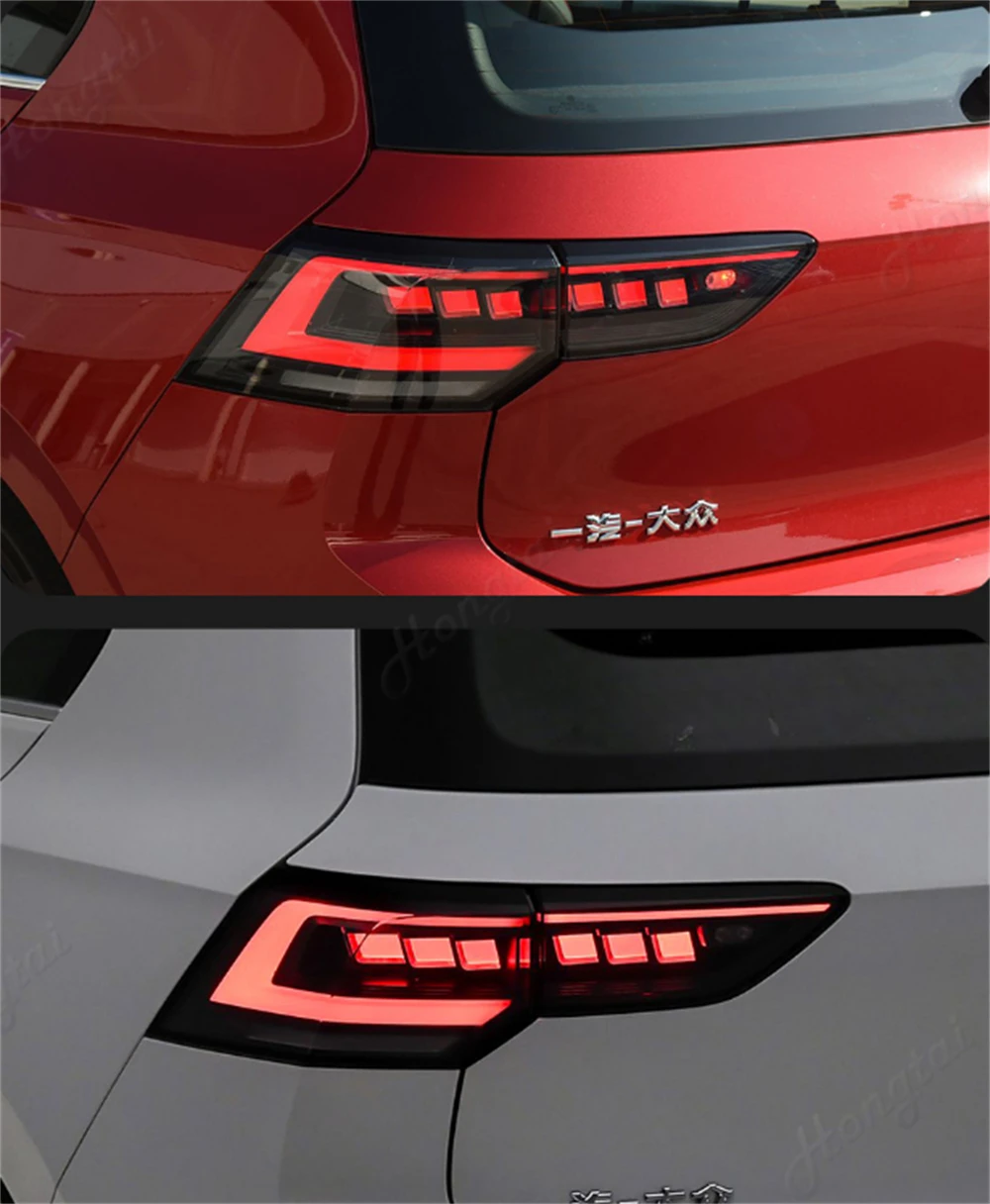 For 2021-2025 Volkswagen Golf 8/ 8.5 taillight assembly, LED running lights, turn signals, brake lights, reverse lights