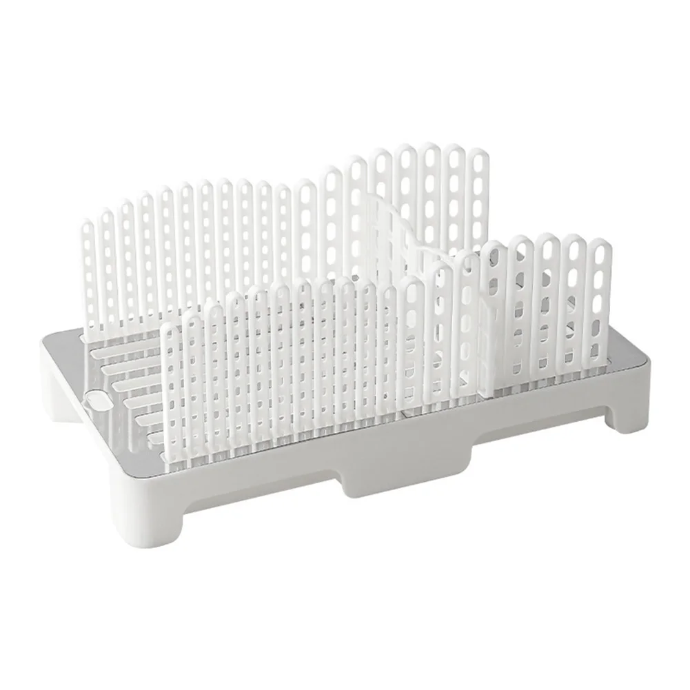 Adjustable Toast Slicer Bread Slicing Guide Foldable Countertop PP Uniform Slices For Loaf Cake Pastry 34x19.3x14 Cm White