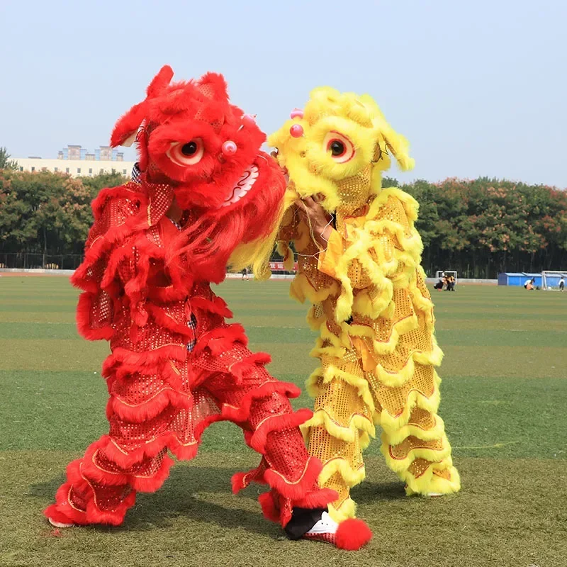 

Single Lion Dance Cosplay Performance Props Adult Lion Dance Costume Complete Lion Dance Mascot Costume