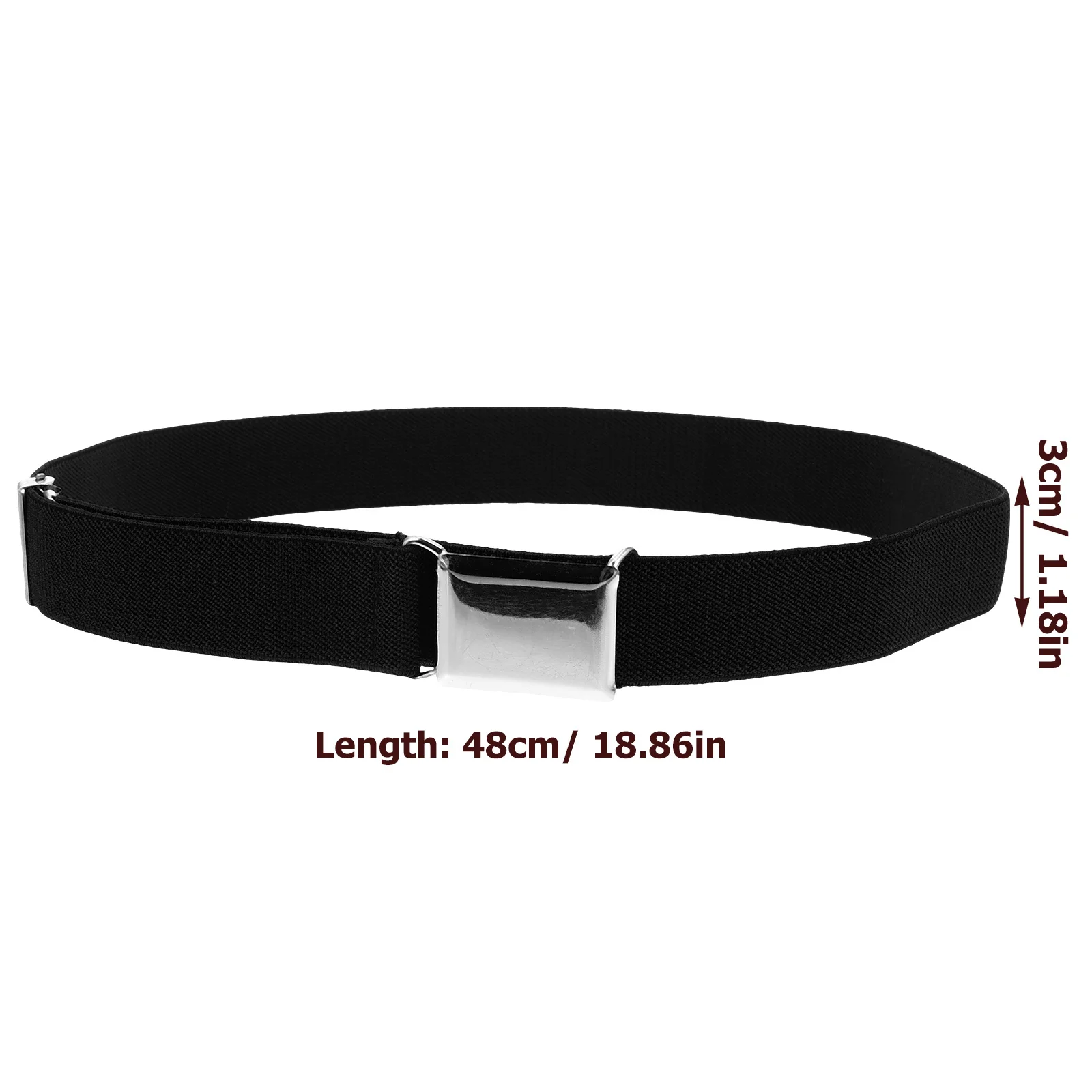 2 قطعة أحزمة الأطفال قابل للتعديل مطاطا الاطفال حزام للفتيات الفتيان الأطفال أحزمة مطاطية بسط حزام لفستان السراويل الجينز