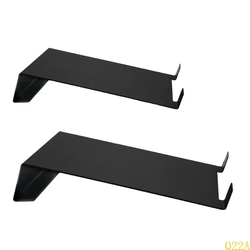 Soportes altavoces escritorio metal Q22A inclinados para 4.5 pulgadas 6.5 pulgadas mejoras claridad y estabilidad