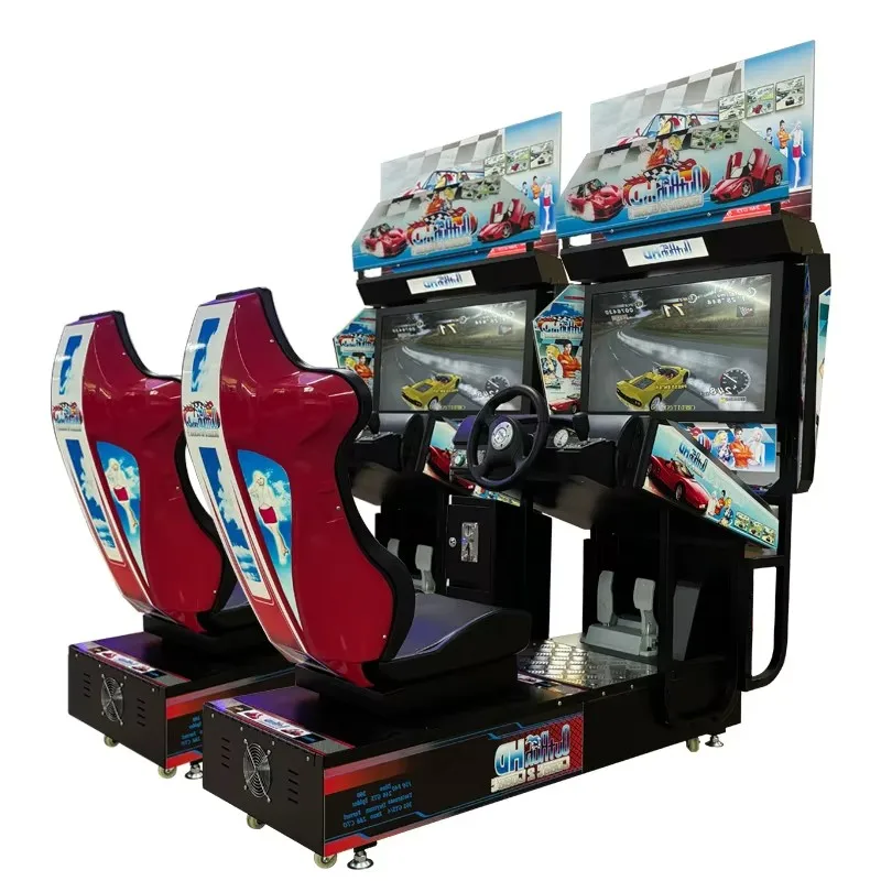 

High Quality 32 Car Racing Simulator Arcade Cheap Coin-Operated Drift Racing Car Hardware Amusement Sale Machine