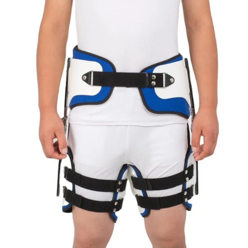 Pediatric orthopedic hip wrapping, thigh brace, support with pad, orthosis, hip dislocation protector, Class I instruments
