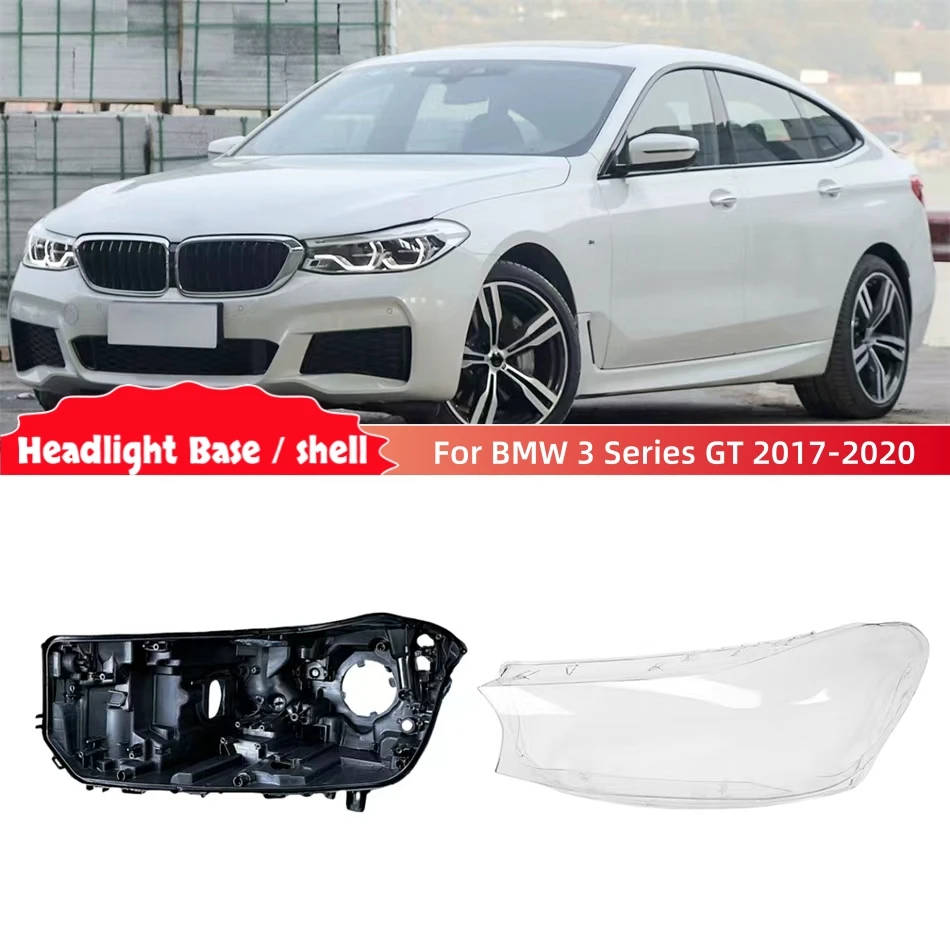 For BMW 3 Series GT 2017 2018 2019 2020 Accessories Cars Base Head Lamp Shell Headlamp Base Fixing Bracket Headlights Lamp Lens