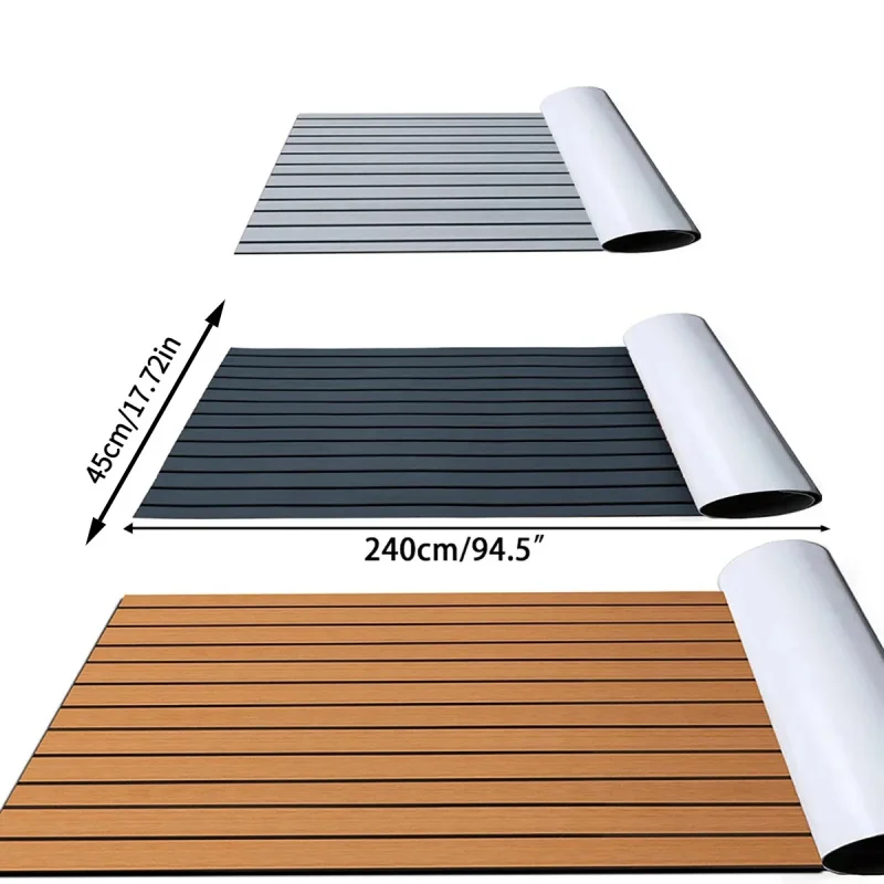 

RedLuck Blueprint 240 см × 45 см, четыре цвета, украшение для яхты, корабля, противоскользящая, водонепроницаемая, из тикового дерева, evaboatFloor