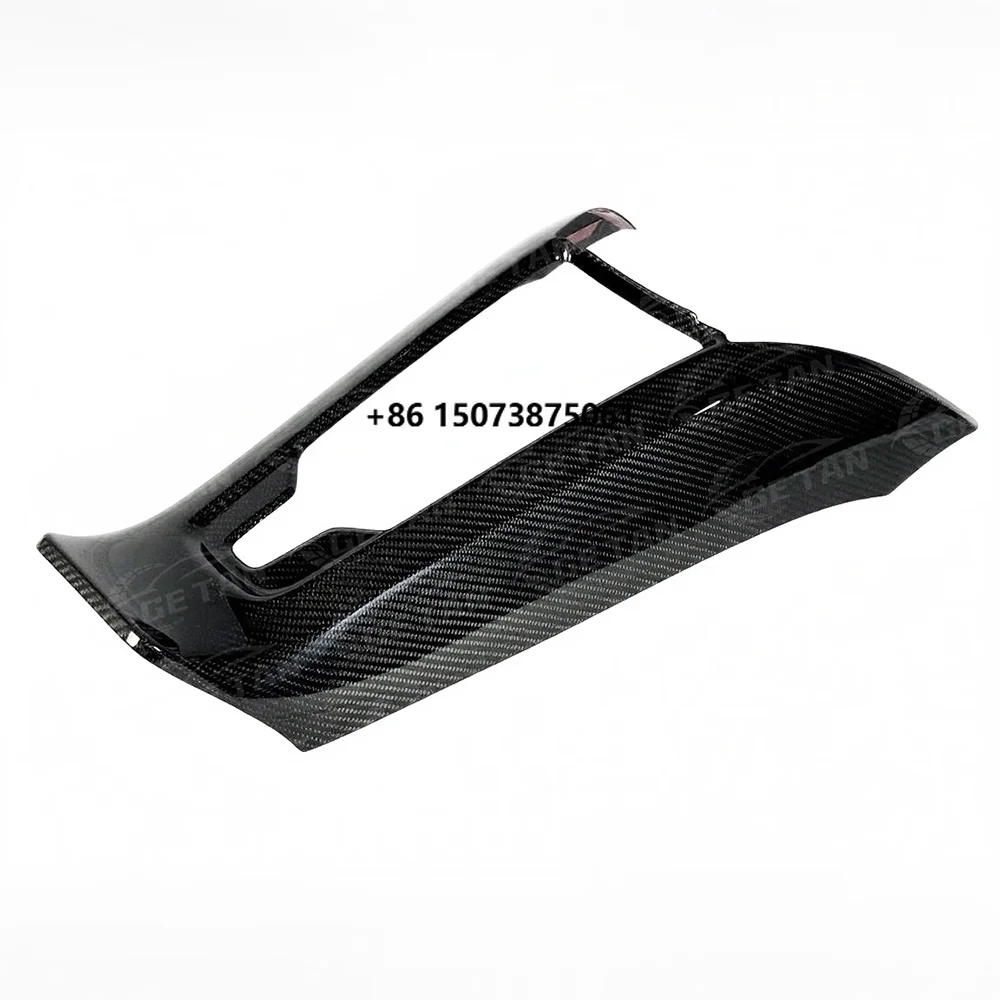 Genuine Carbon Fiber Interior Central Control Cover Trim Fits  Corvette C8 Z51 Z06