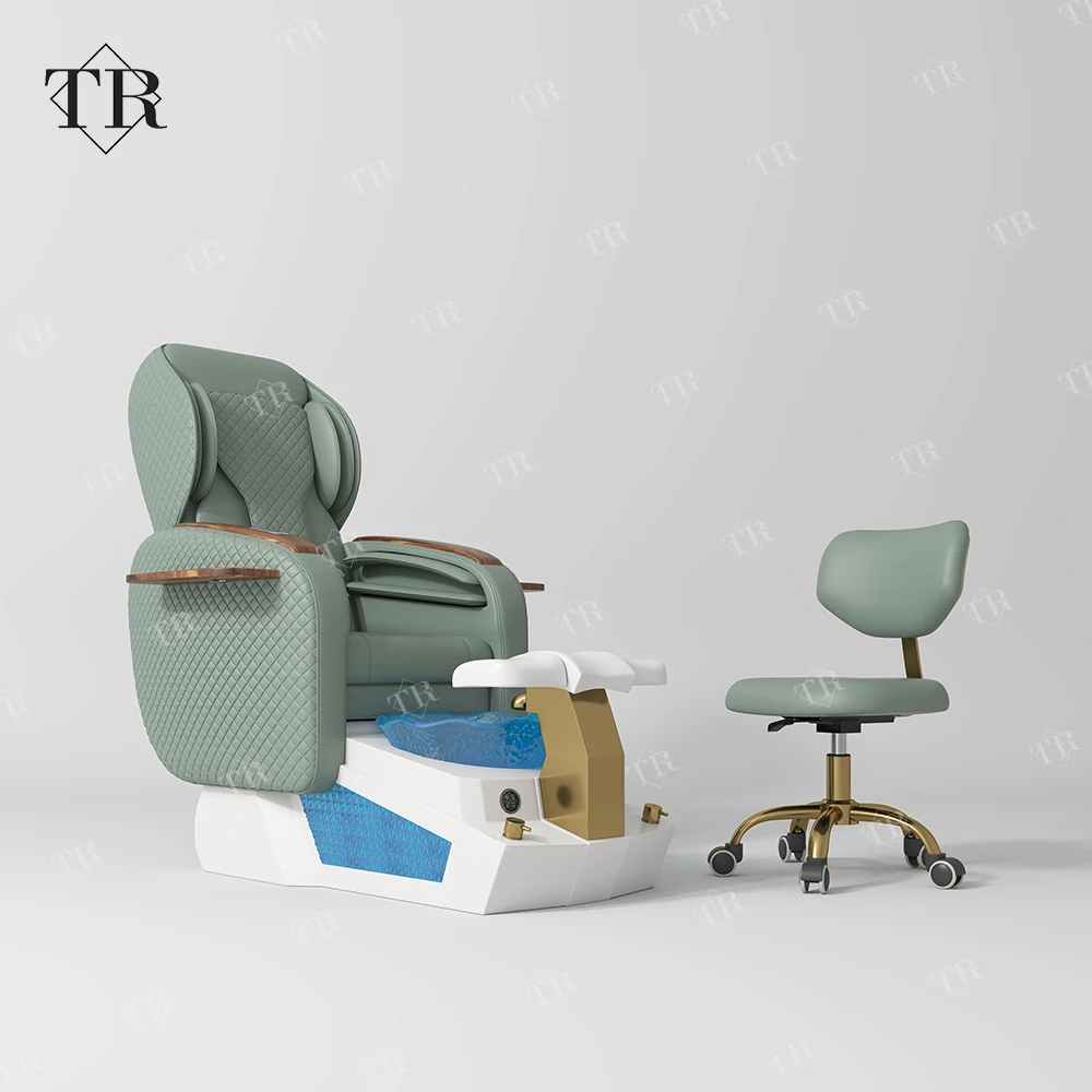 Turri Electric Pedicure Massage Chair Ceramic and Plastic Foot Spa Sillon De Masaje De Pies for Nail Salons and Podiatry Spa