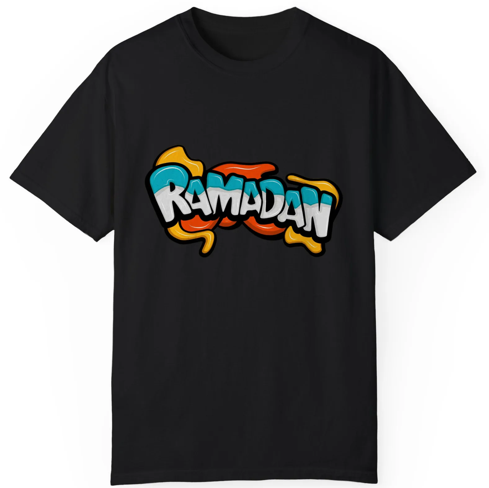 Ramadan Lettering Muharram Festival Awesome Gift Unisex T-Shirt S-5XL