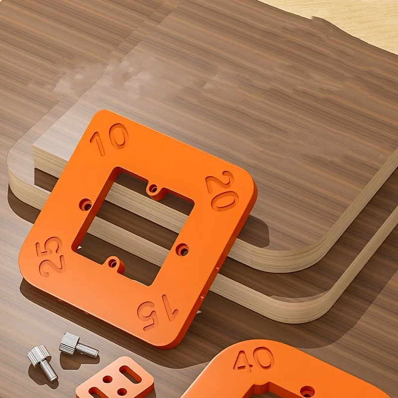 Woodworking Router Corner Radius Templates Jig R10 R15 R20 R25 R30 R35 R40 R50 Arc Angle Corner Template Woodworking Tool