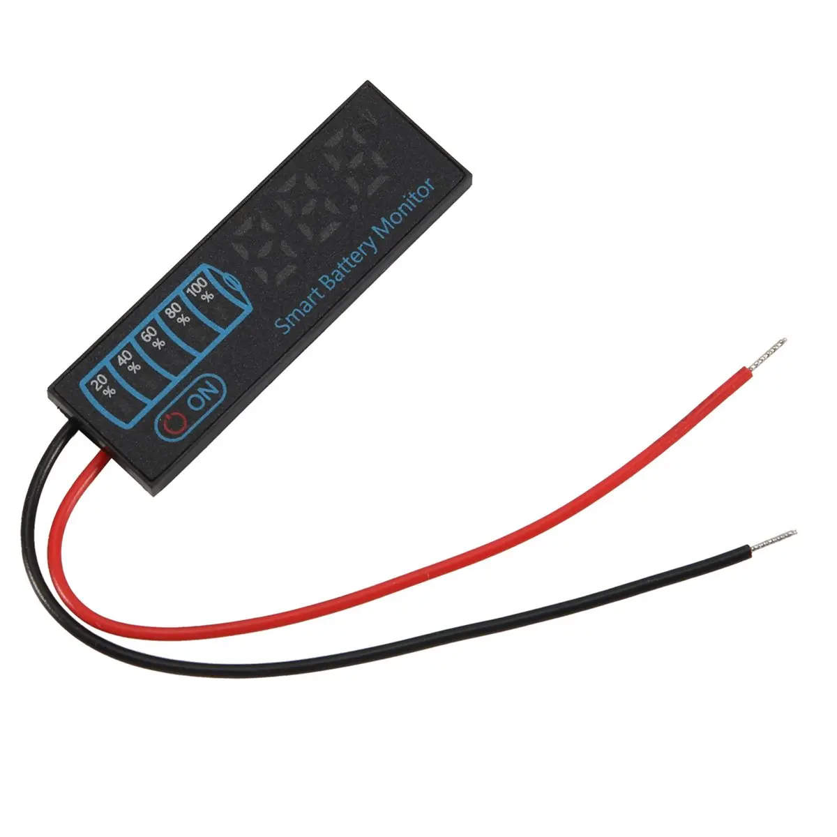 DT38 18650 Li-Ion Lipo Lithium Test 7-55V Acid Battery Level Indicator Tester LEDDisplay Meter Module Capacity VoltageMeter,B