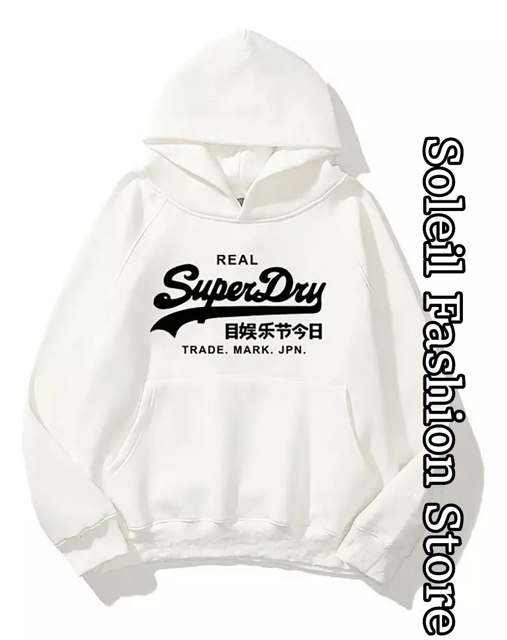 Superdry Fashion felpa con cappuccio donna uomo autunno Trendy abbigliamento con cappuccio femminile Casual manica lunga Pullover cappotto