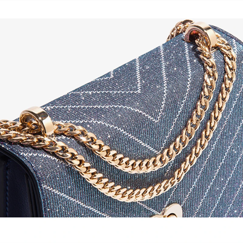 40/120CM High Quality Metal Bag Chain DIY Woven Bag Aluminum Shoulder Strap Crossbody Bag Metal Replacement Chains Accessories